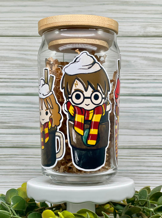 Wizards Glass Cup, Iced Coffee Cup