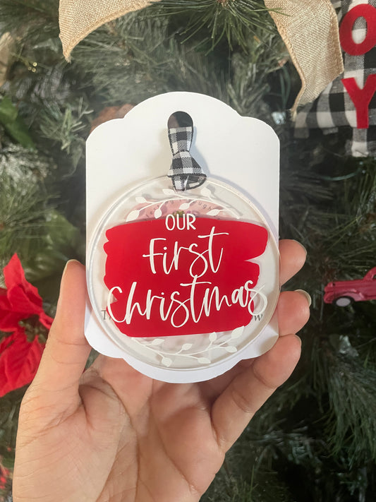 First Christmas Ornament